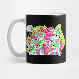 cadejo dogs hounds ecopop monster in the werewolf nights Mug